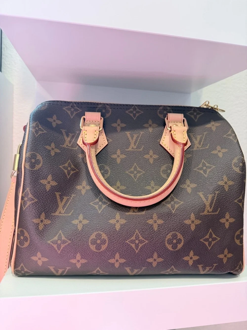 Louis Vuitton Monogram Speedy Bandoulière 25 - Picture 2 of 10